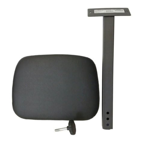 Gold's Gym XR 6.1 CURL PAD user manual