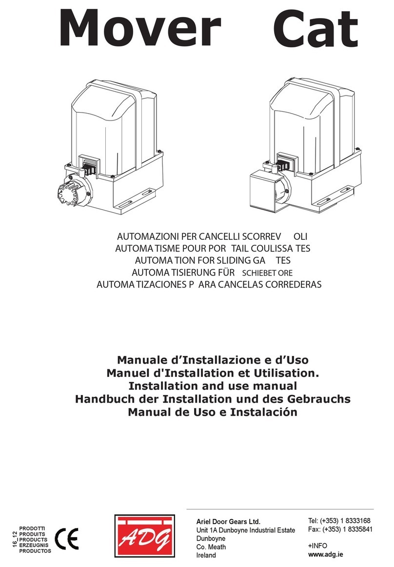 ADG Mover Installation and use manual