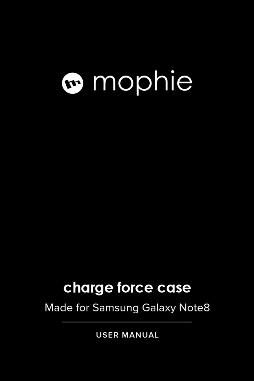 Morphie charge force case user manual