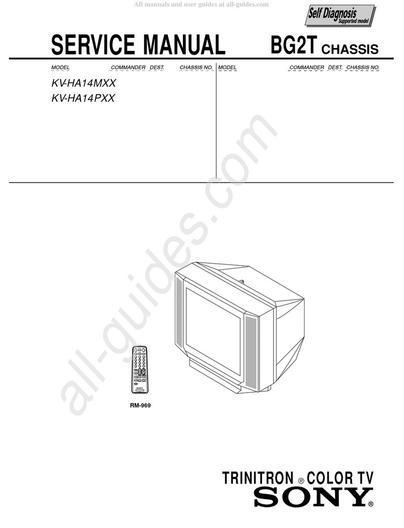 Sony KV-HA14MXX User manual