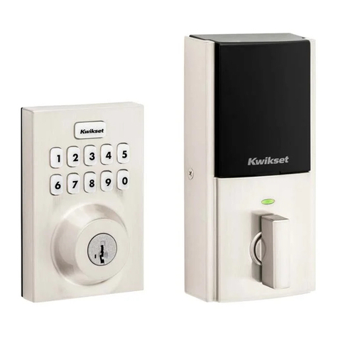 Kwikset HomeConnect 620 User manual Kwikset HomeConnect 620 User manual