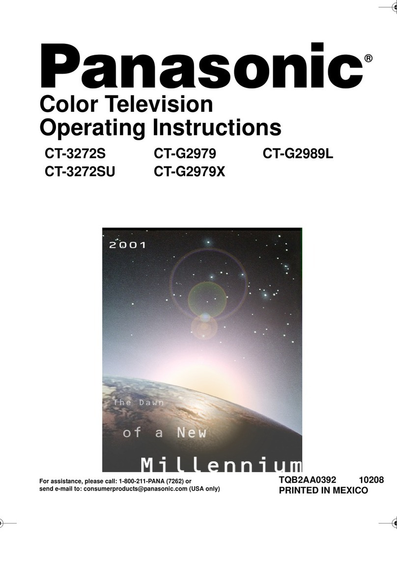 Panasonic CT-3272S User manual