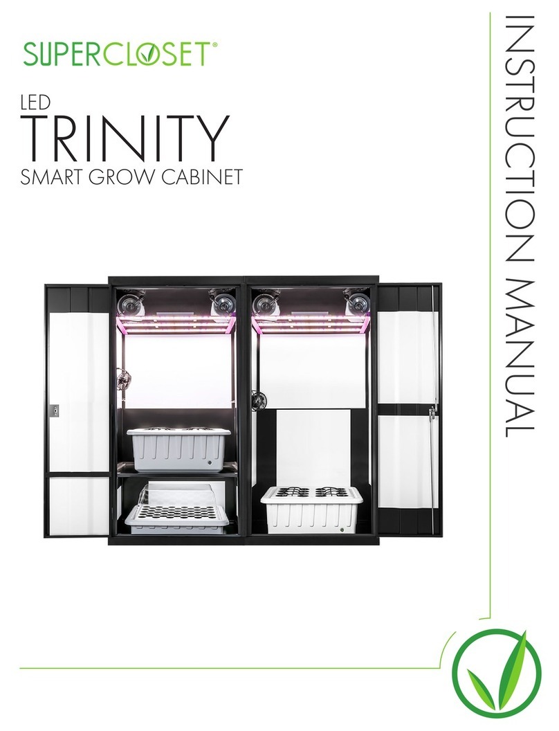 SuperCloset TRINITY instruction manual