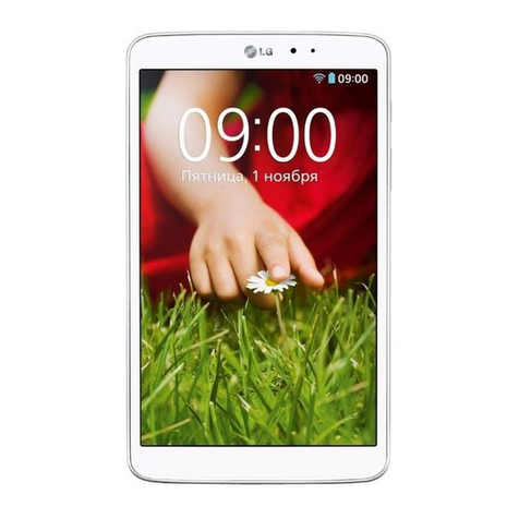 LG LG-V500 User manual