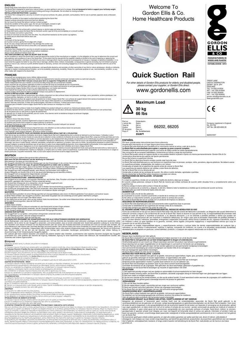 Gordon Ellis 66202 instructions