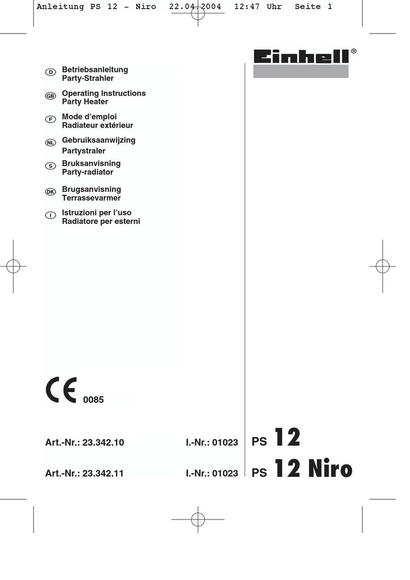 EINHELL PS 12 operating instructions