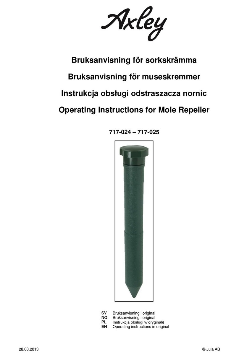 Axley 717-024 User manual