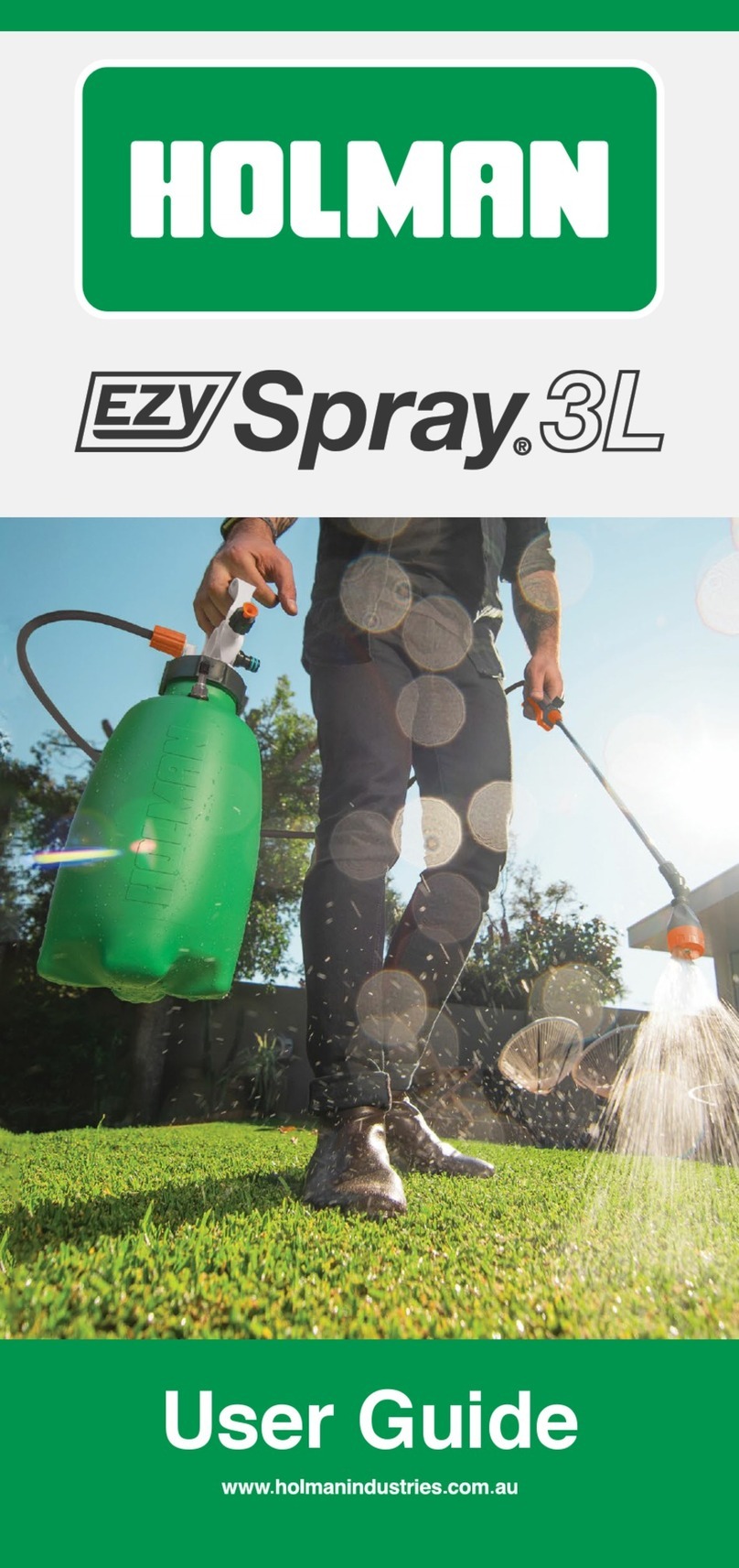 Holman Ezy Spray 3L User manual