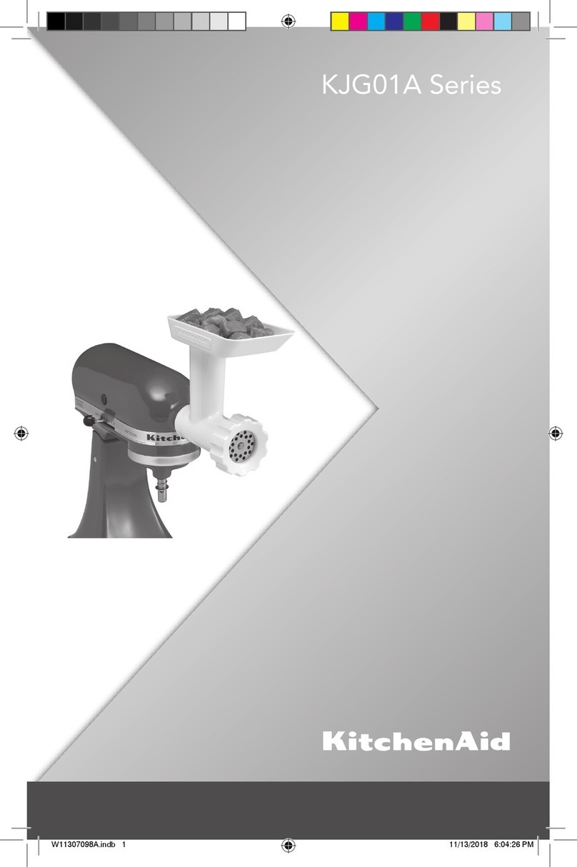 KitchenAid KJG01A Series manual