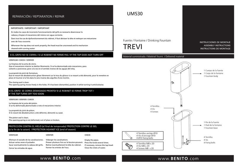 BENITO TREVI User manual