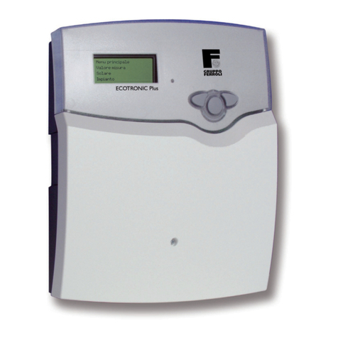 Ferroli ECOTRONIC Plus manual Ferroli ECOTRONIC Plus manual