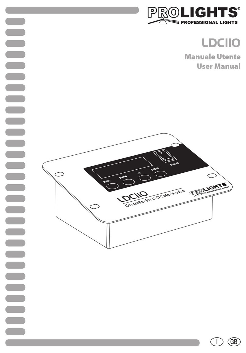 ProLights LDC110 User manual