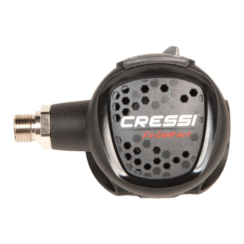 Cressi-sub XS Compact Regulators repair and maintenance
