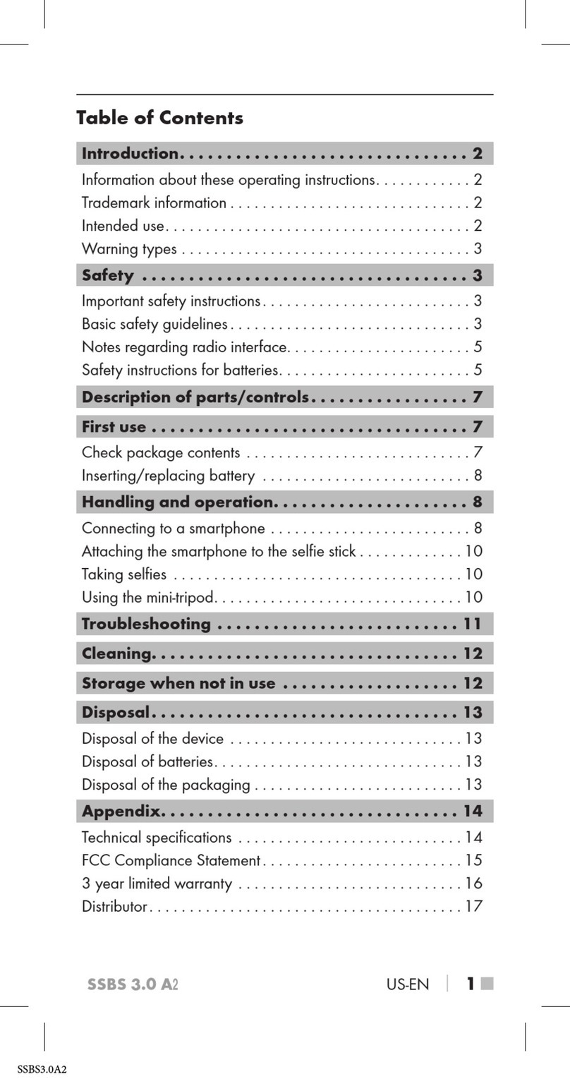 Silvercrest SSBS 3.0 A2 User manual