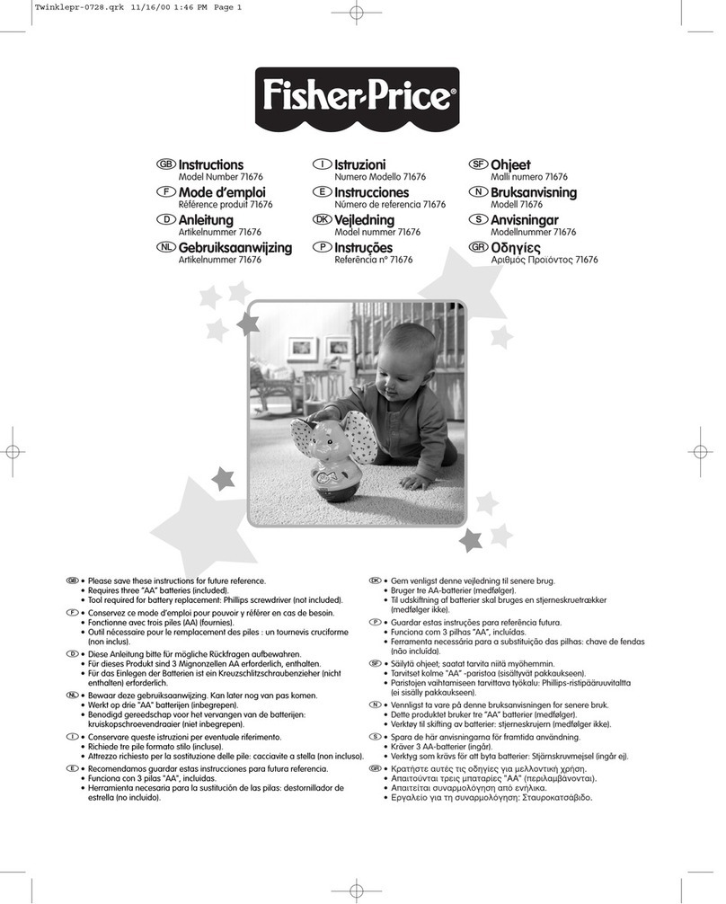 Fisher-Price 71676 instructions