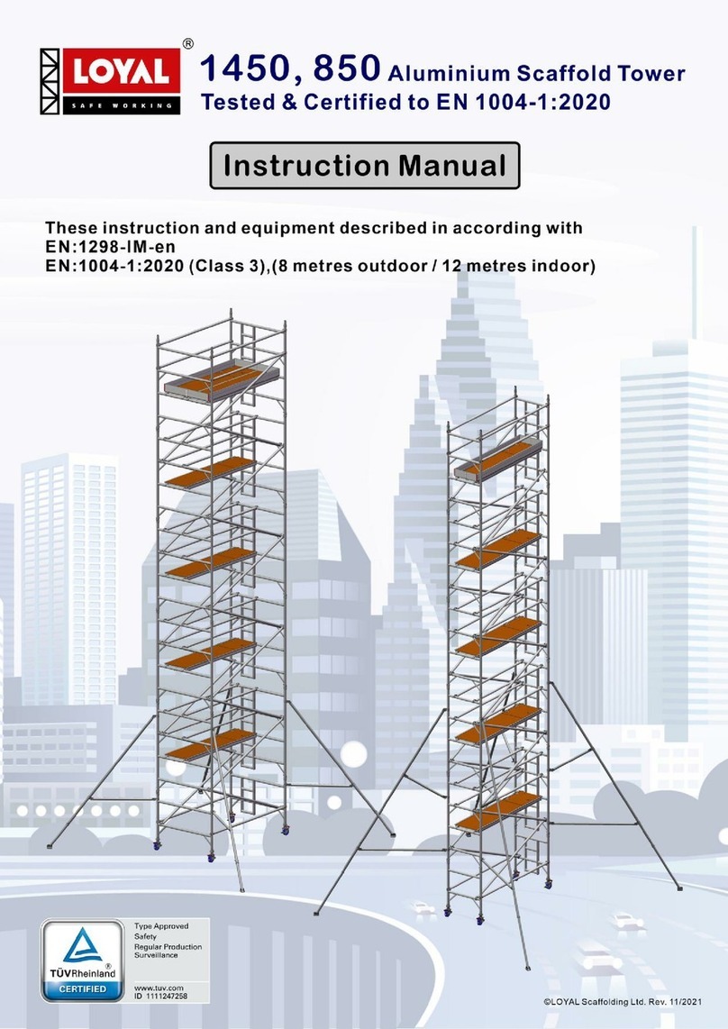Loyal 1450 instruction manual