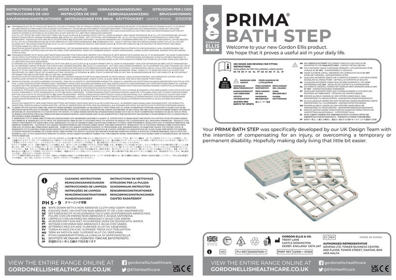 Prima BATH STEP User manual