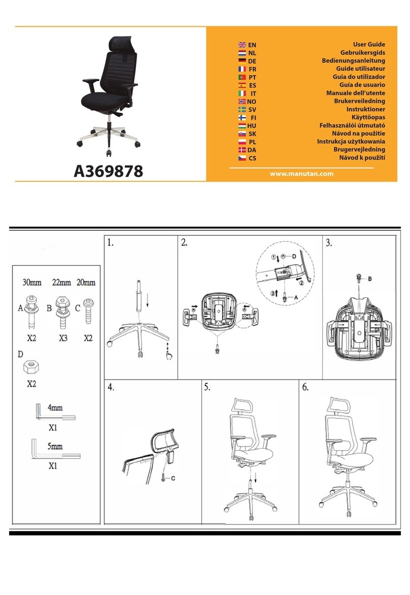 Manutan A369878 User manual