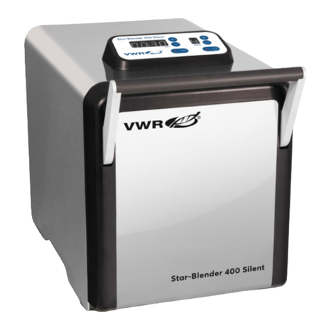 VWR avantor Star-Blender 400 Silent User manual