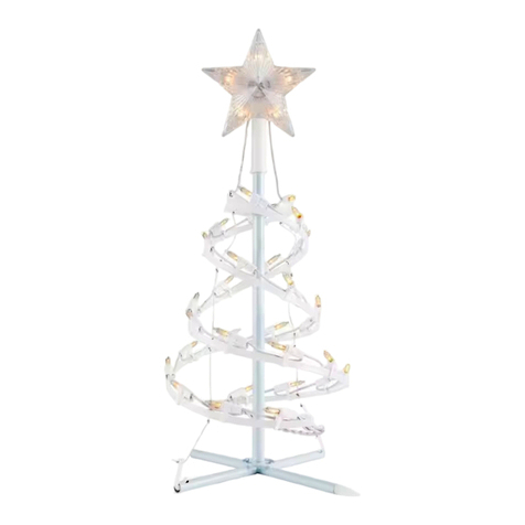 Home Accents Holiday TY084-1118-1C Use and care guide