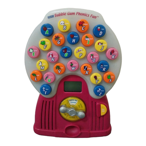 V-tech Bubble Gum Phonics Fun User manual V-tech Bubble Gum Phonics Fun User manual