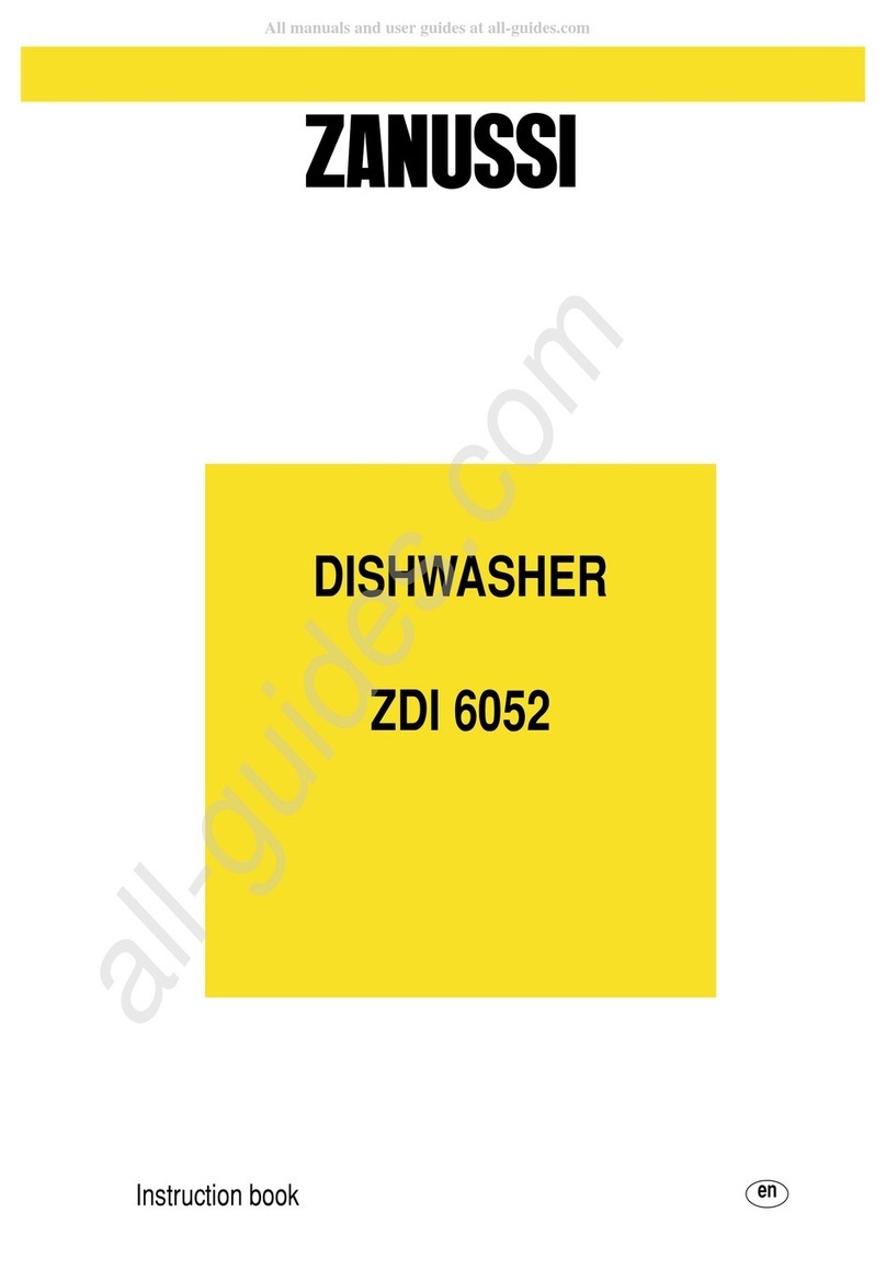 Zanussi ZDI 6052 Instruction book