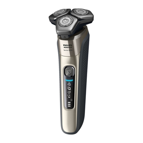Philips Norelco Tripleheader 9000 Series User manual