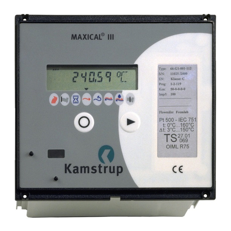 Kamstrup MAXICAL III User manual