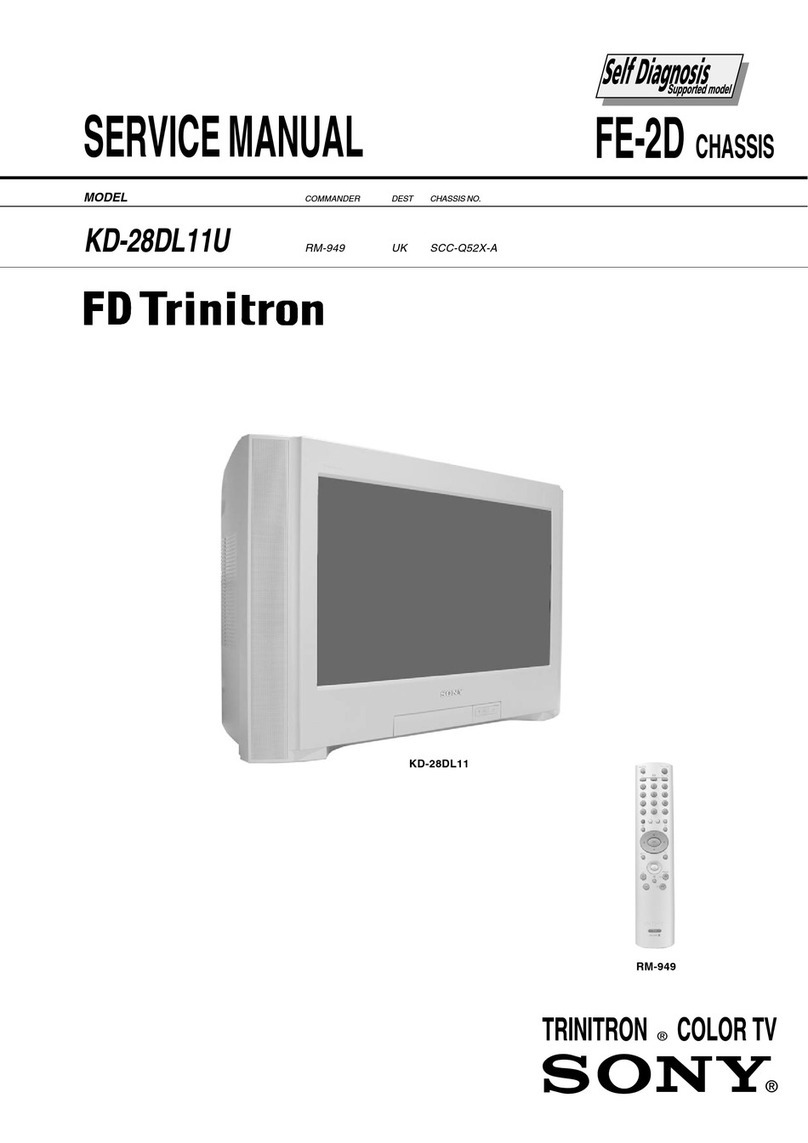 Sony KD-28DL11U User manual