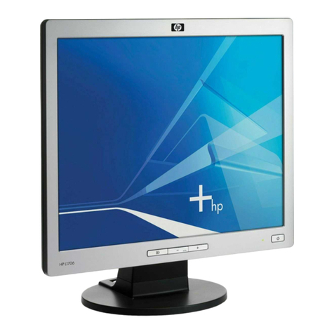 AOC HP L1706 TSU16AK A01 User manual