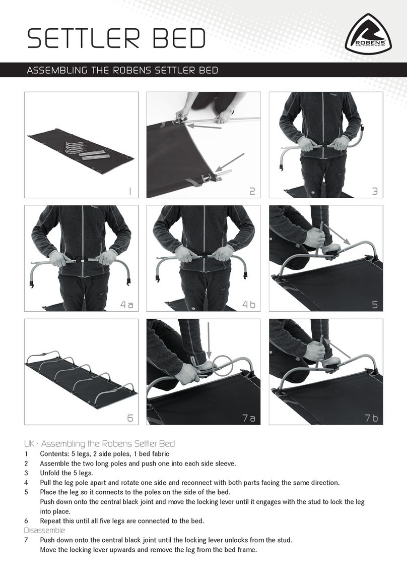 ROBENS SETTLER 490027 Assembling instructions
