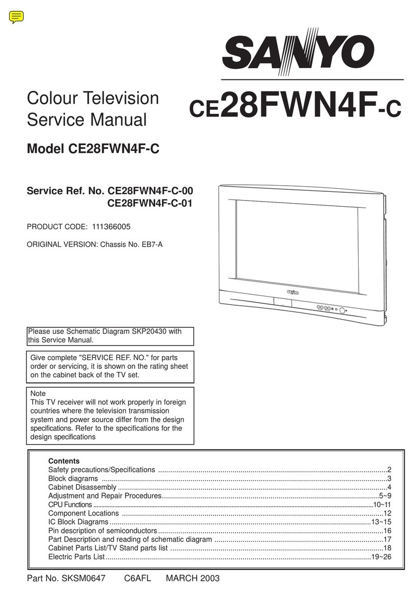 Sanyo CE28FWN4F-C User manual