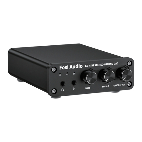 Fosi Audio K5 User manual