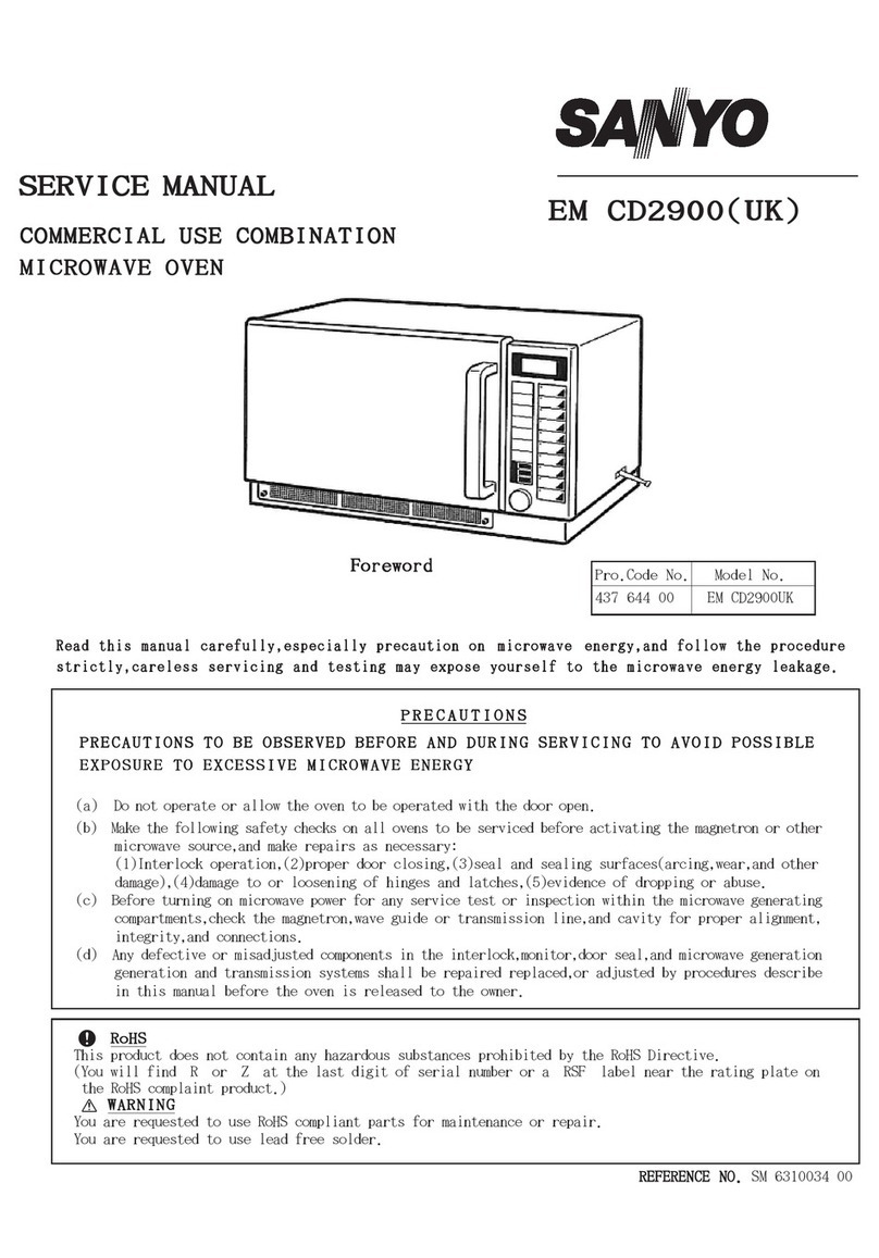 Sanyo EM-CD2900UK User manual Sanyo EM-CD2900UK User manual