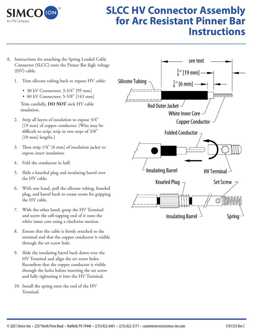 ITW SIMCO ION SLCC HV instructions