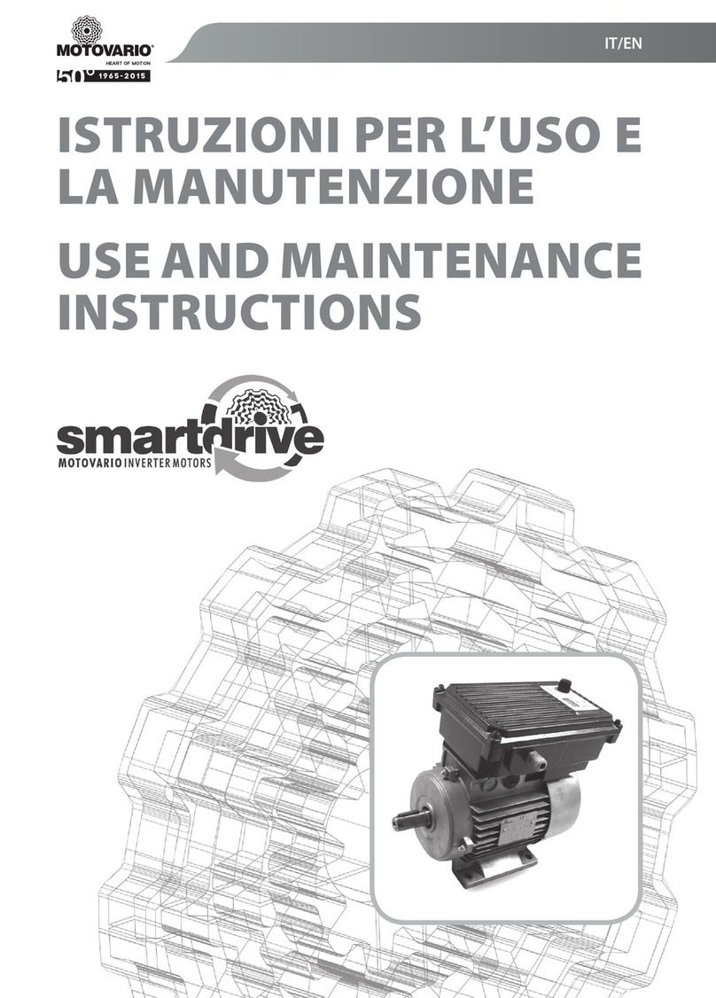 Motovario IM2015F#4 Use and maintenance instructions