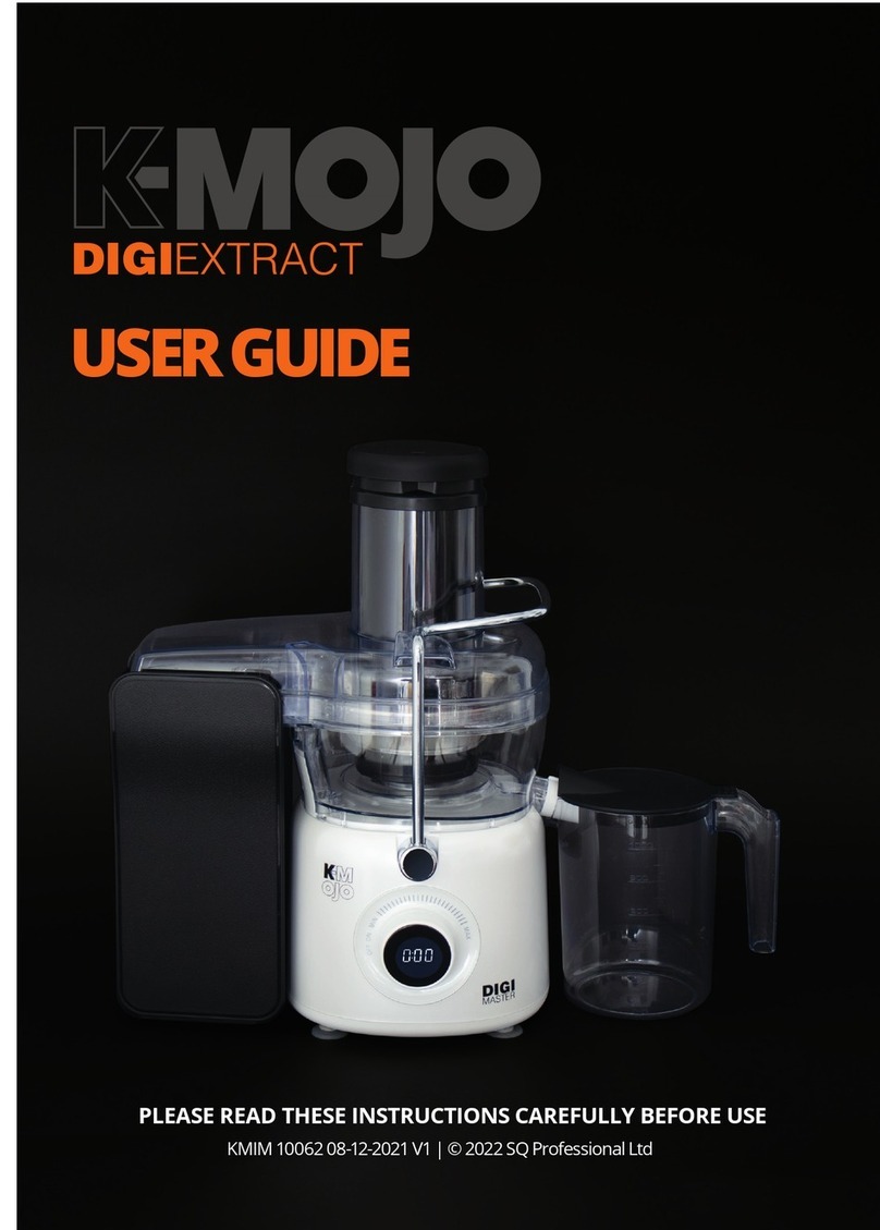 SQ Professional K-MOJO DIGIEXTRACT user guide