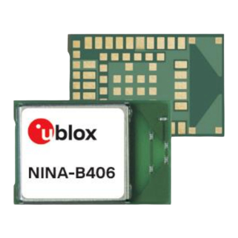 Ublox NINA-B4 Series Quick setup guide