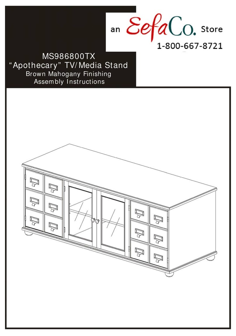 EefaCo.Store Apothecary MS986800TX Assembly instructions EefaCo.Store Apothecary MS986800TX Assembly instructions
