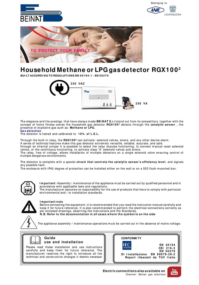 BEINAT RGX1002 User manual BEINAT RGX1002 User manual