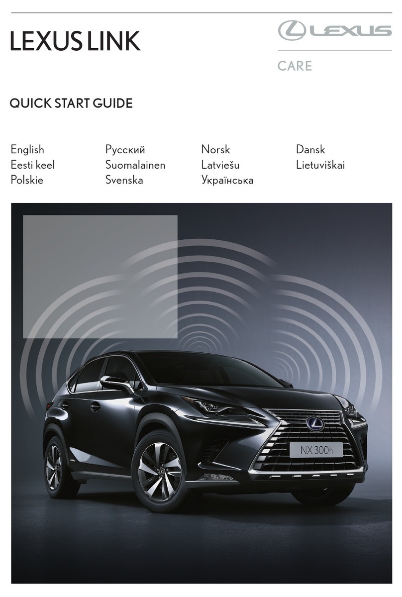 Lexus LINK owner's manual