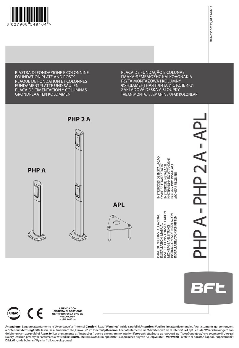 BFT PHP A User manual
