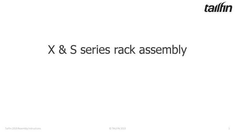 Tailfin X Series User manual