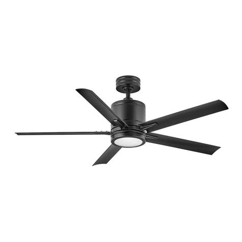 Hinkley VAIL 52" instruction manual
