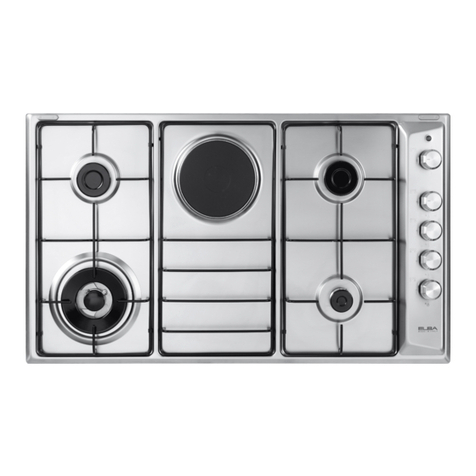 Elba E95-565 XD Installation and operating instructions