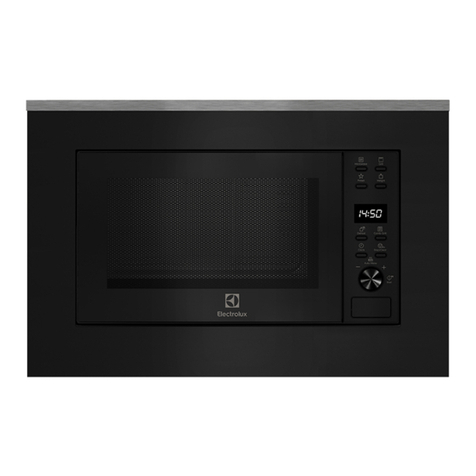 Electrolux EMSB20XG Installation & user manual