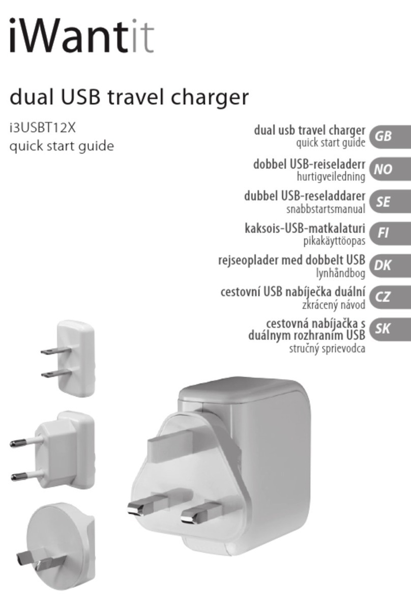 iWantit i3USBT12X quick start guide