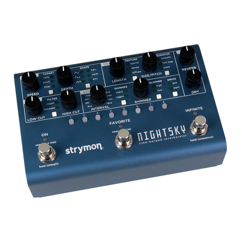 Strymon NIGHTSKY User manual