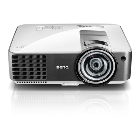 BenQ MX815ST quick start guide