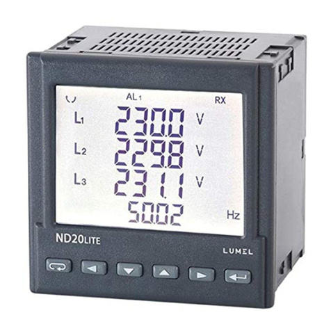 Lumel ND20LITE User manual